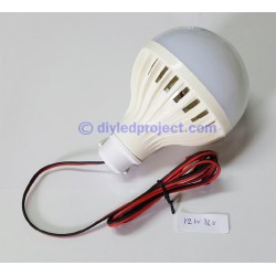 หลอดไฟ LED Bulb 12V ใช้กับแบตเตอรี่